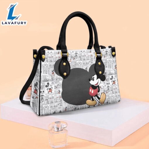 Mickey Mouse Comic Leather Bag Handbag