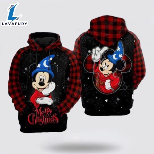 Mickey Mouse Comics Disney Cartoon Caro Disney All Over Print 3D Hoodie- Mickey 3D Shirts Gift