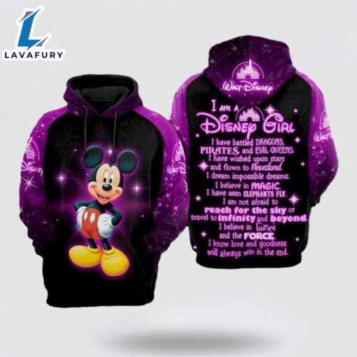 Mickey Mouse Disney 3D Hoodie Warm & Stylish Hoodies- Mickey 3D Shirts Gift