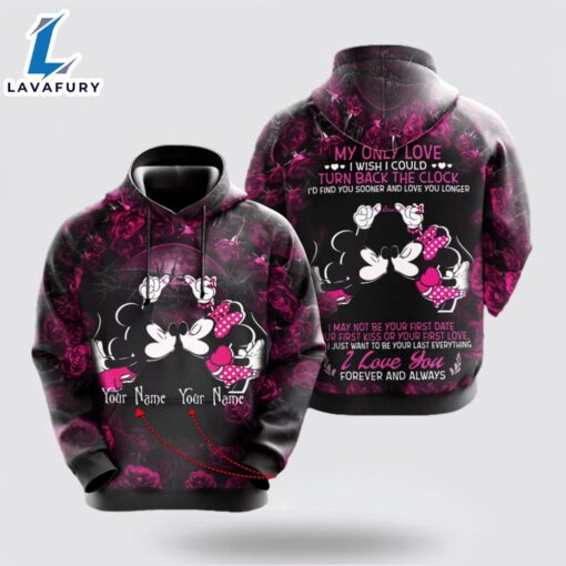 Mickey Mouse Disney Design Gift For Fan Custom 3D Hoodie All Over Printed Hoodie- Mickey 3D Shirts Gift