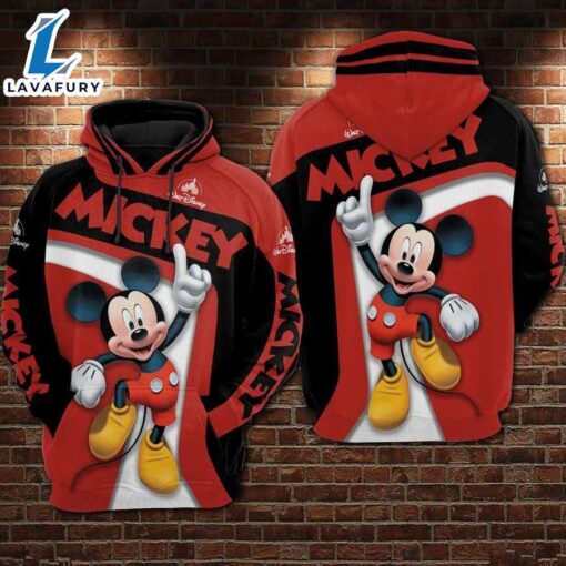 Mickey Mouse Disney, Funny Mickey Ver25 Aop Hoodie – Shirts Gift for Mickey Lovers