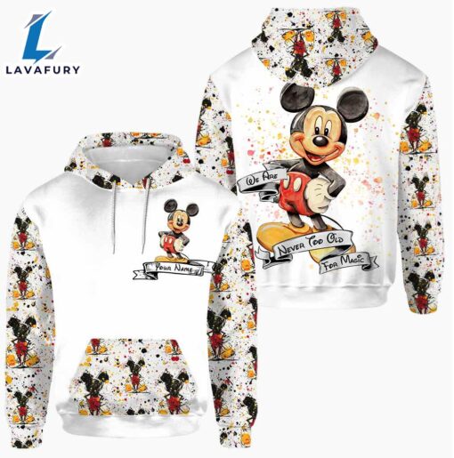 Mickey Mouse Ears – Personalized Hoodie and Leggings