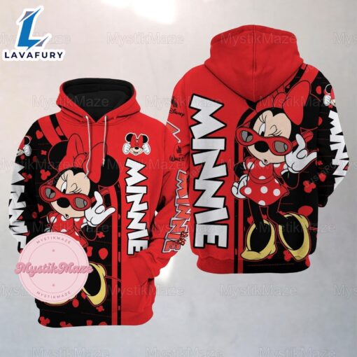 Mickey Mouse Funhouse Hoodie, Funny Minnie Adult Hoodie