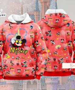 Mickey Mouse Hoodie Cartoon Movie…