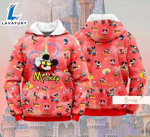 Mickey Mouse Hoodie Cartoon Movie Hoodie