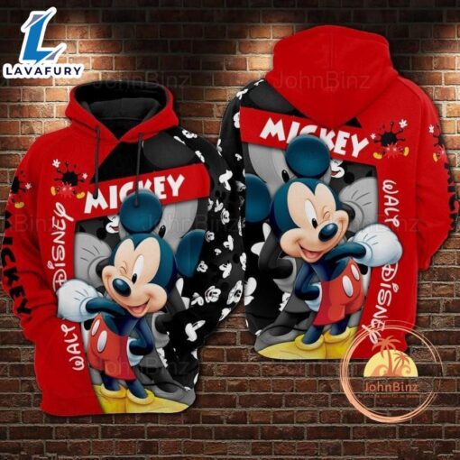 Mickey Mouse Hoodie, Disney Cartoon Hoodie