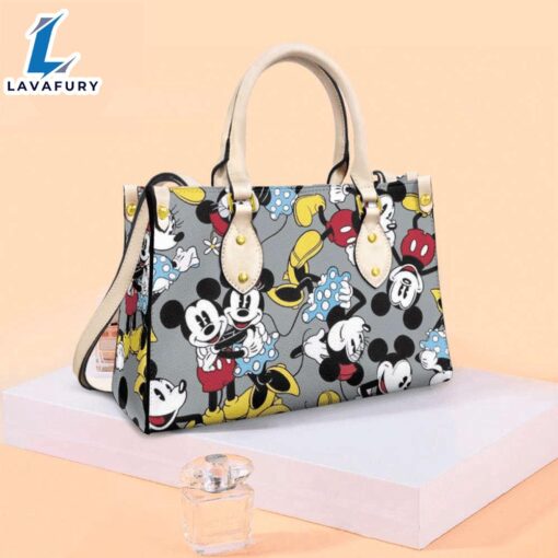 Mickey Mouse Leather Bag Handbag Bag For Women