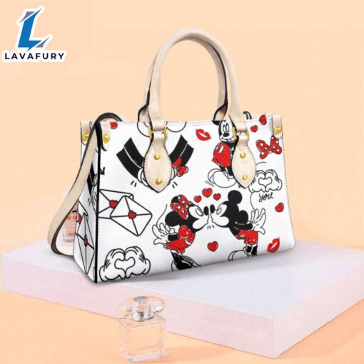 Mickey Mouse Leather Bag Handbag For Women