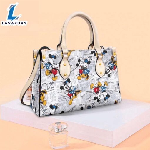 Mickey Mouse Leather Bag Handbag For You