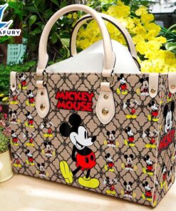 Mickey Mouse Leather Handbag Gift…