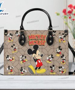 Mickey mouse Leather Handbag