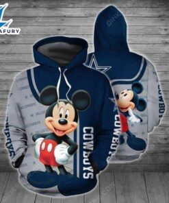 Mickey Mouse Love Dallas Cowboys…