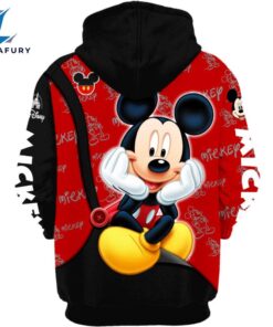 Mickey Mouse Pattern Hoodie And Leggings Set