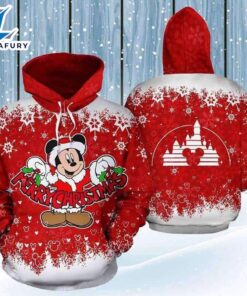 Mickey Mouse Santa Claus Snowflakes…