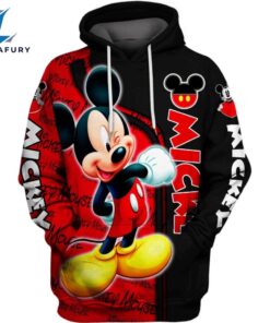 Mickey Mouse Themed Hoodie And…