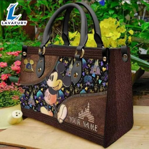 Mickey Vintage Leather Bag hand bag