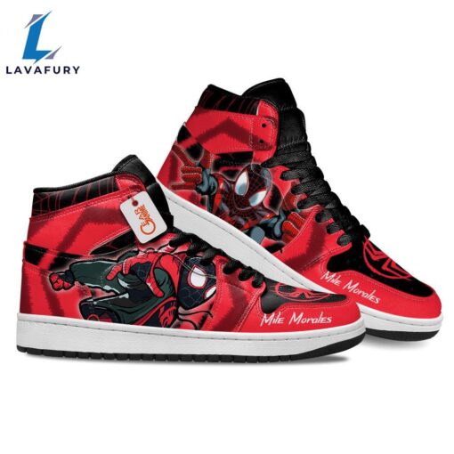 Miles Morales J1 Sneakers Custom For Fans