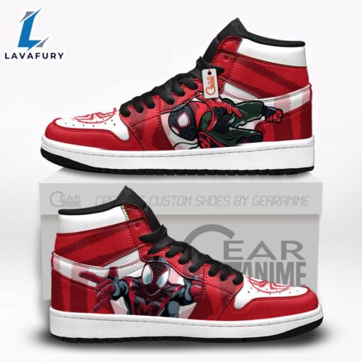 Miles Morales J1 Sneakers Custom For Movies Fans