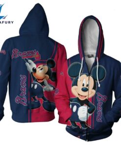 MLB Atlanta Braves Mickey Pullover…