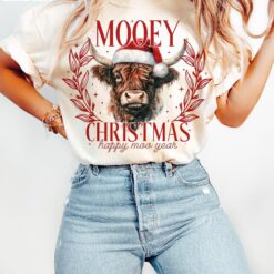 Mooey Christmas Happy Moo Year,…