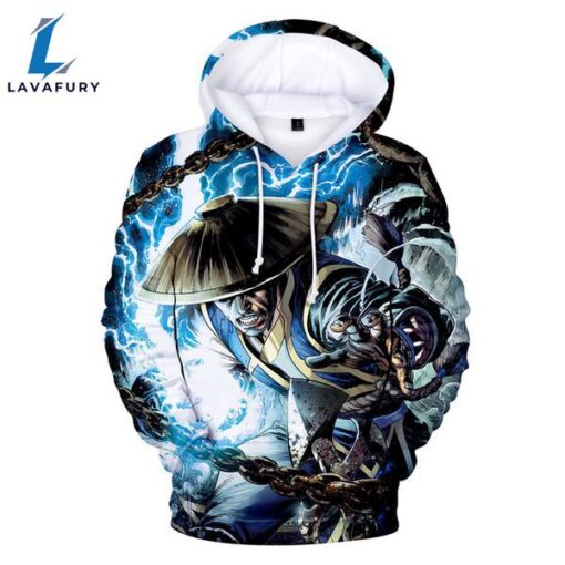 Mortal Kombat 11 3D Printed Men Fashion Pullover Hoodie