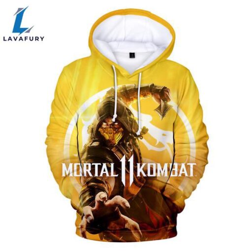 Mortal Kombat 11 3D Printed Men Hoodie