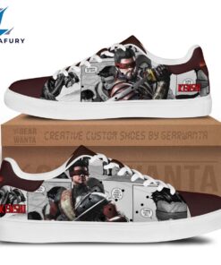 Mortal Kombat Kenshi Cartoon Stan Smith Shoes For Kid