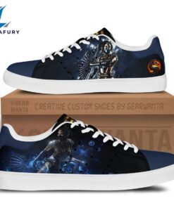 Mortal Kombat Kitana Cartoon Stan Smith Shoes For Kid