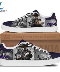 Mortal Kombat Kung Lao Cartoon Stan Smith Shoes For Kid