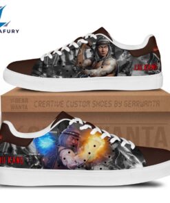 Mortal Kombat Liu Kang Cartoon Stan Smith Shoes For Kid