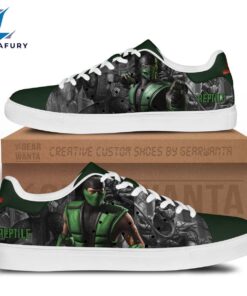 Mortal Kombat Reptile Cartoon Stan Smith Shoes For Kid