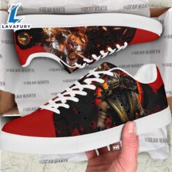 Mortal Kombat Scorpion Cartoon Stan Smith Shoes For Kid