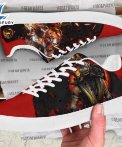 Mortal Kombat Scorpion Cartoon Stan Smith Shoes For Kid