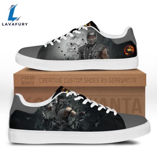 Mortal Kombat Smoke Cartoon Stan Smith Shoes For Kid