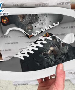 Mortal Kombat Smoke Cartoon Stan Smith Shoes For Kid