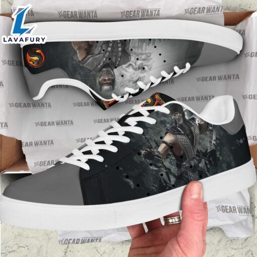 Mortal Kombat Smoke Cartoon Stan Smith Shoes For Kid