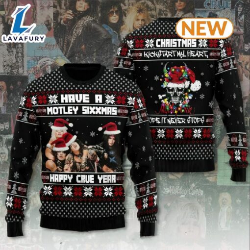 Motley Crue Ugly Sweater