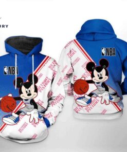 NBA Detroit Pistons Mickey Pullover…