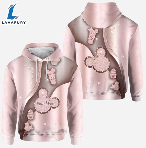 Never Stop Dreaming – Personalized Mickey Mouse Hoodie and Leggings