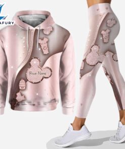 Never Stop Dreaming - Personalized Mickey Mouse Hoodie and Leggings