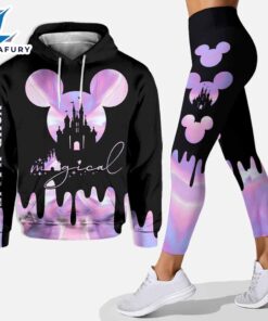 Never Too Old For Magic - Personalized Mickey Mouse Hoodie and Leggings