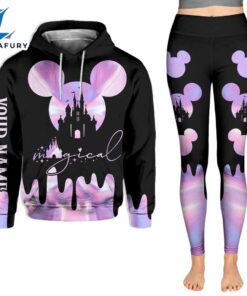 Never Too Old For Magic - Personalized Mickey Mouse Hoodie and Leggings