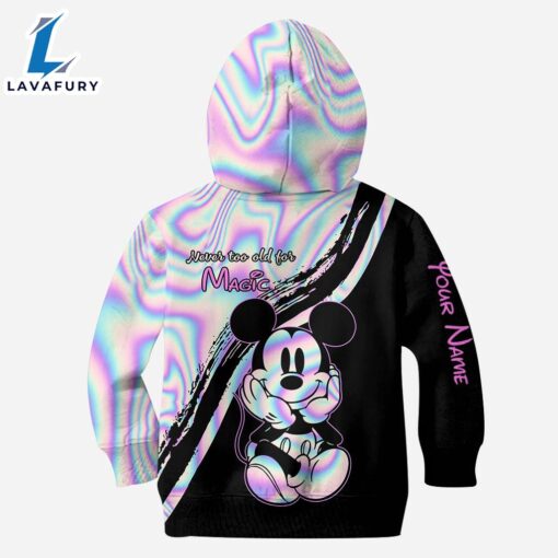 Never Too Old – Personalized Mickey Mouse Hoodie and Leggings