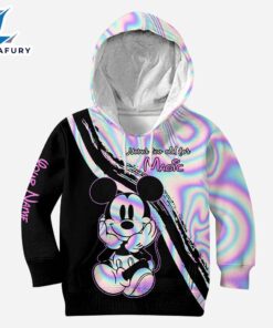 Never Too Old - Personalized Mickey Mouse Hoodie and Leggings