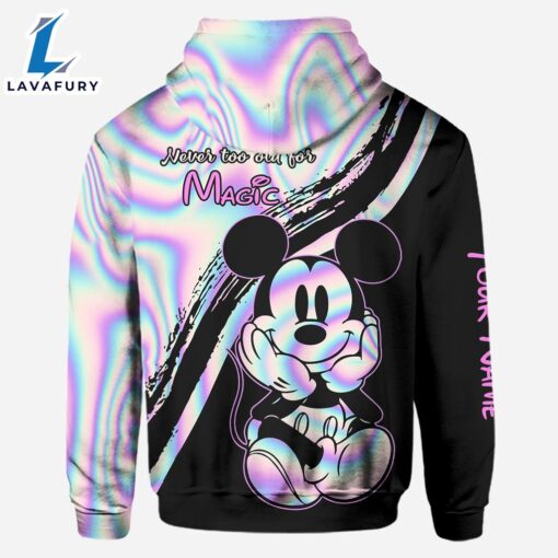 Never Too Old – Personalized Mickey Mouse Hoodie and Leggings