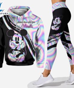 Never Too Old - Personalized Mickey Mouse Hoodie and Leggings