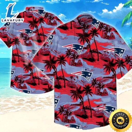 New England Patriots Nfl Hawaiian Shirt Summer Button Up