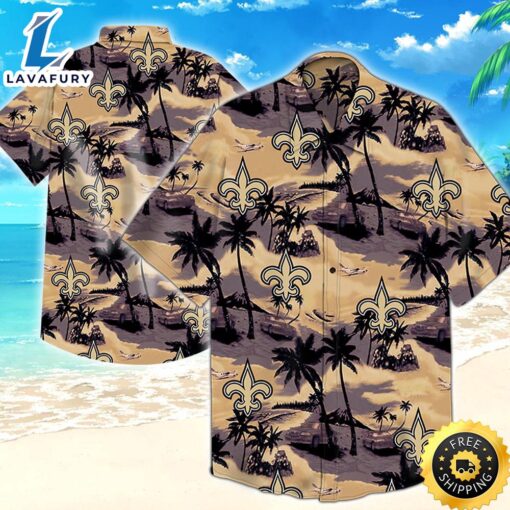 New Orleans Saints Nfl Hawaiian Shirt Summer Button Up