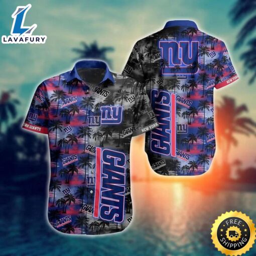 New York Giants Nfl Hawaiian Shirt