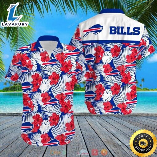 Nfl Buffalo Bills Hibiscus Hawaiian Shirt